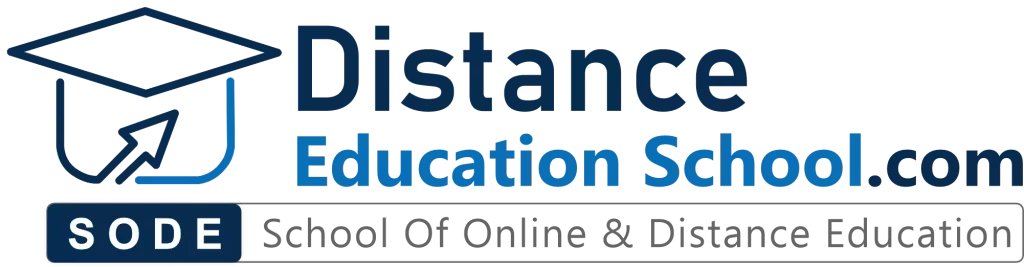 Distance Education School official corporate logo